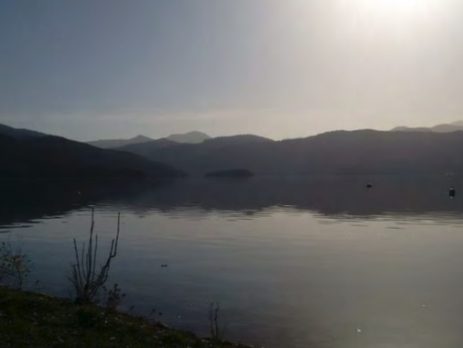 stille, glück, wasser