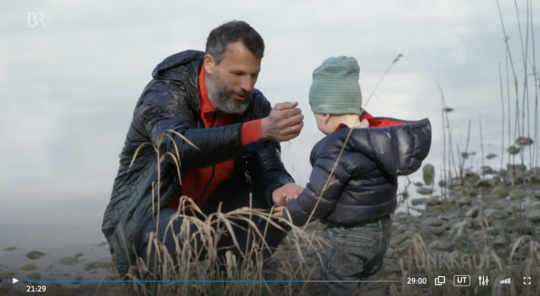 pascal mit seinem sohn am wasser
